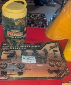 Assault force soldiers and military figures