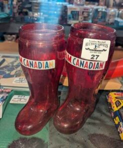 I am Canadian Red Boot Glasses