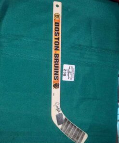 Boston Bruins Autographed Rick Smith mini stick
