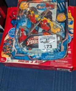 Spider man glider and 5 game set