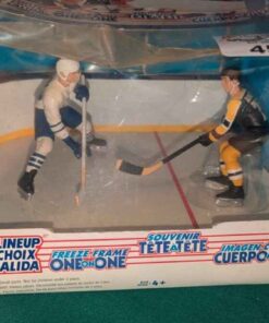 Freeze frame one on one hockey figures