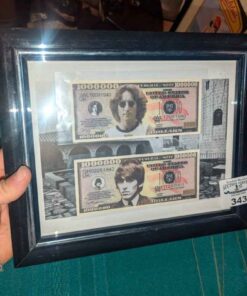 Beetles Novelty million dollar bills