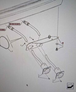 New Power Outlet Mounting Bracket Fit CIH & NH Tractors 48174660
