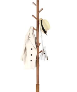 Solid wood hall tree