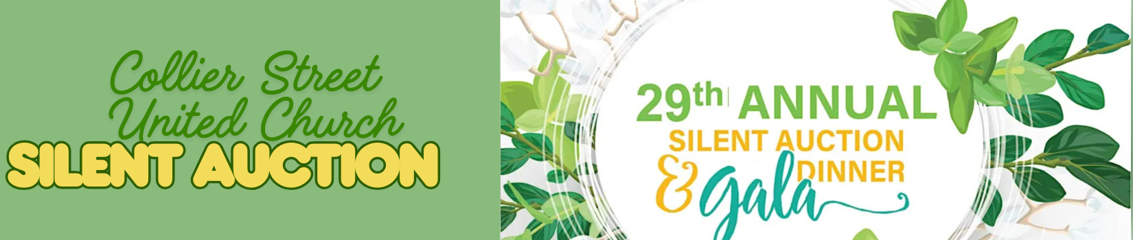 Collier Street United Church Silent Auction