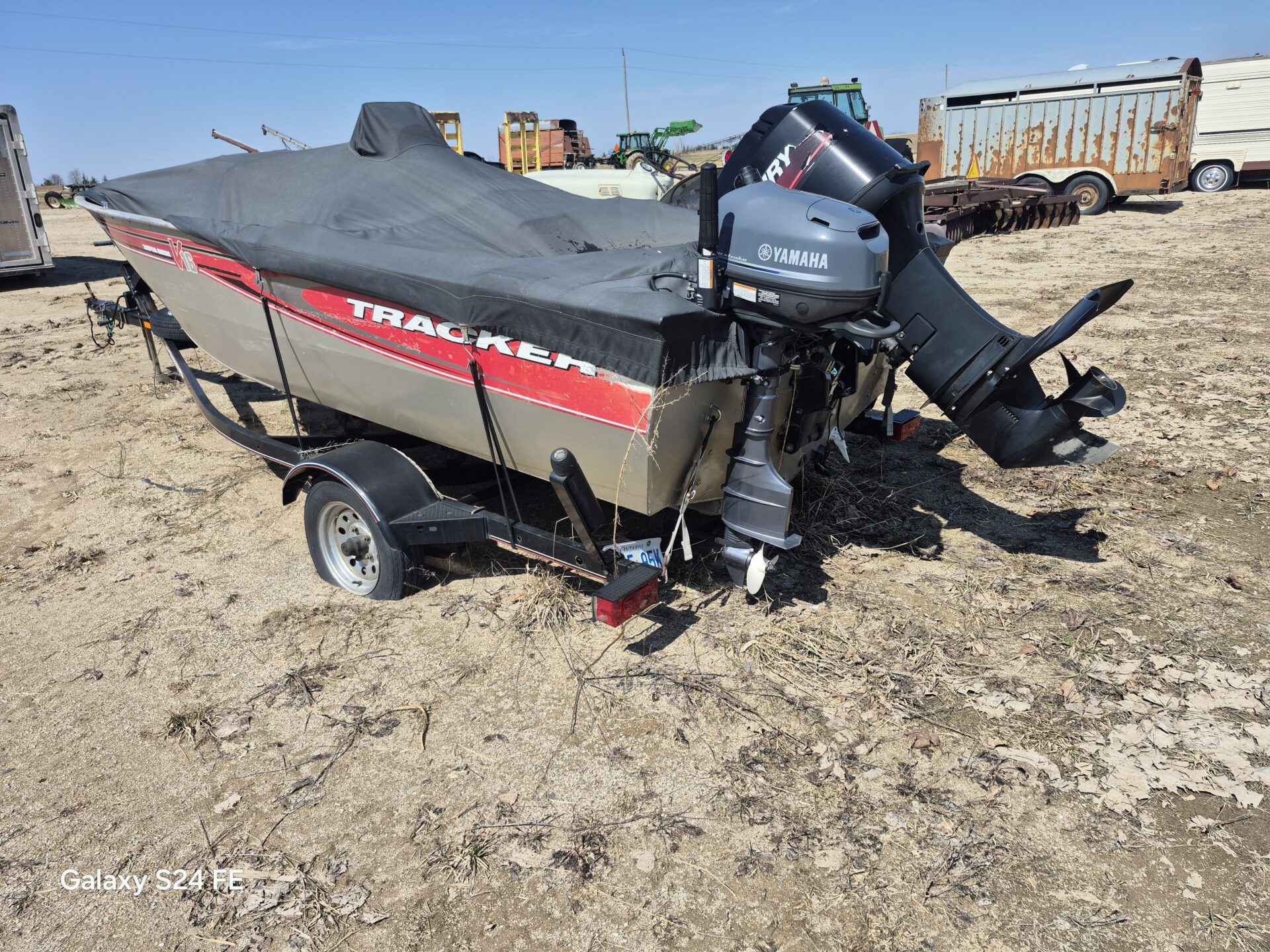 Tracker 16 foot boat with 50 horse Merc and 6 HP kicker trailer spare tire, fisher finder, live well, storage compartments, flotation devices oars , etc, etc EXCELLENT CONDITION
