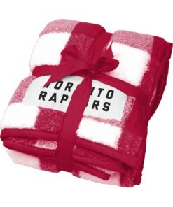 Toronto Raptors 50'' x 60'' Buffalo Check Frost Fleece Blanket