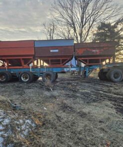 Grain Trailer and Joe Dog