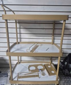 3 tier wheeled cart