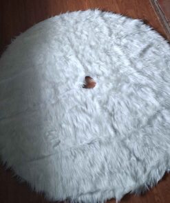 Christmas tree base rug