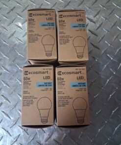 4 boxes 60W LED bulb