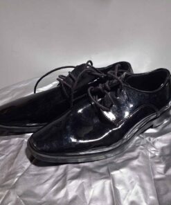 Joseph Abboud shiny black dress shoes size adult 7 M