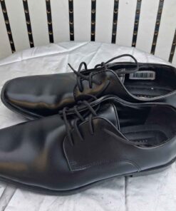 Joseph Abboud flat black dress shoes size children's 7