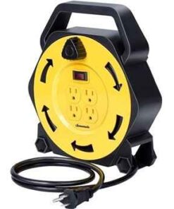 4 outlet Extension cord with reel