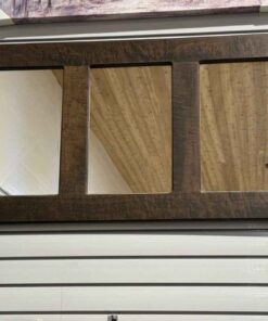 Brown Color - Maple Triple Wall Mirror - Better than the sticker price