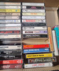 large lot of assorted cassettes