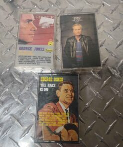 3 George Jones cassettes