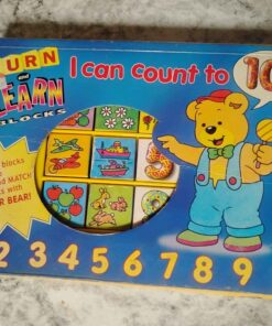 Vintage I can count to 10 Block game