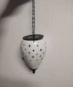 Hanging solar beehive with stars