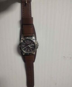 Fossil wrist watch with leather bands