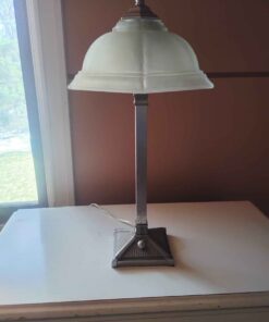 Domed bedside lamp