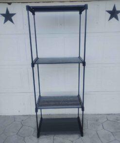 4 tier light weight shelf
