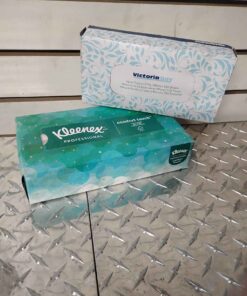2 boxes Kleenex