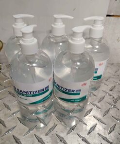 Qty 5 sanitizer with pump