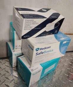 Assorted boxes of masks great for the paint shop