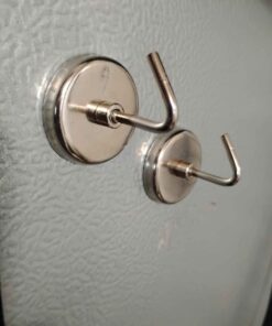 Qty 2 magnetic hooks