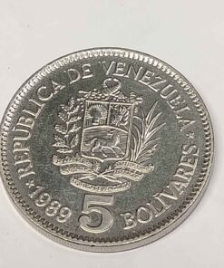 1989 5 Bolivares