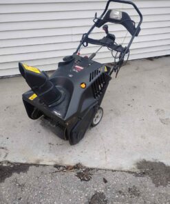 Snow thrower running condition