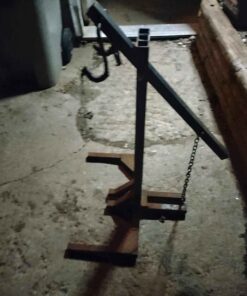 Snowmobile track relief lift