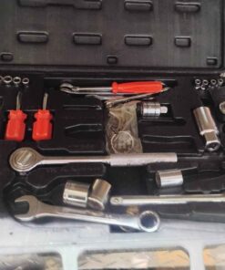 Red handled partial tool set