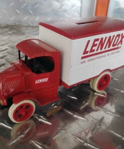 Lennox air conditioning heating diecast metal Bank Mack truck