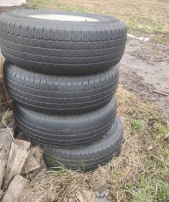 P245 /75R16 truck tire with aluminum rim 6 bolt for Chev pickup