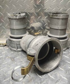 Qty 3 Male hose x female cam lock