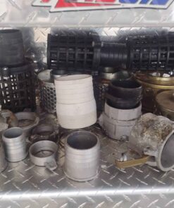 Misc cam locks strainers etc