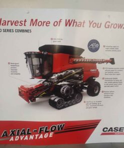 Harvest more of what you grow axial flow advantage stand up poster