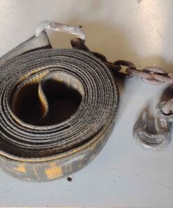 Trailer tie down strap