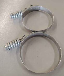 Qty 2 NEW spring loaded clamps 4"