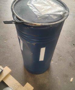 Metal barrel with locking lid