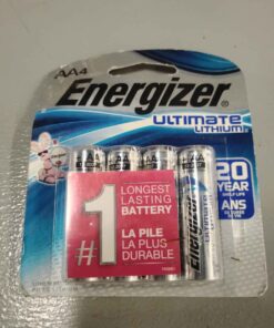 Lithium Energizer AA batteries