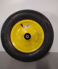 Wheelbarrow Tire may require a new tube