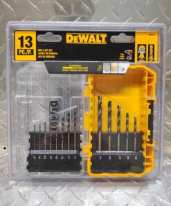 DeWalt 13 piece drill bit set
