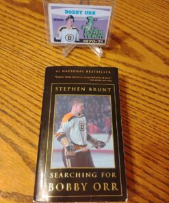 Bobby Orr book and first team all star card...(Original)