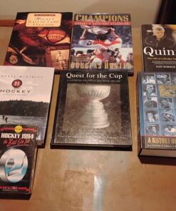 Collection of hockey books
