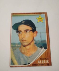 George Alusik 1962 rookie card