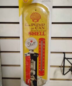 Shell metal thermometer