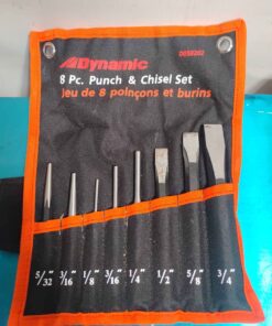 8 piece punch and Chisel set